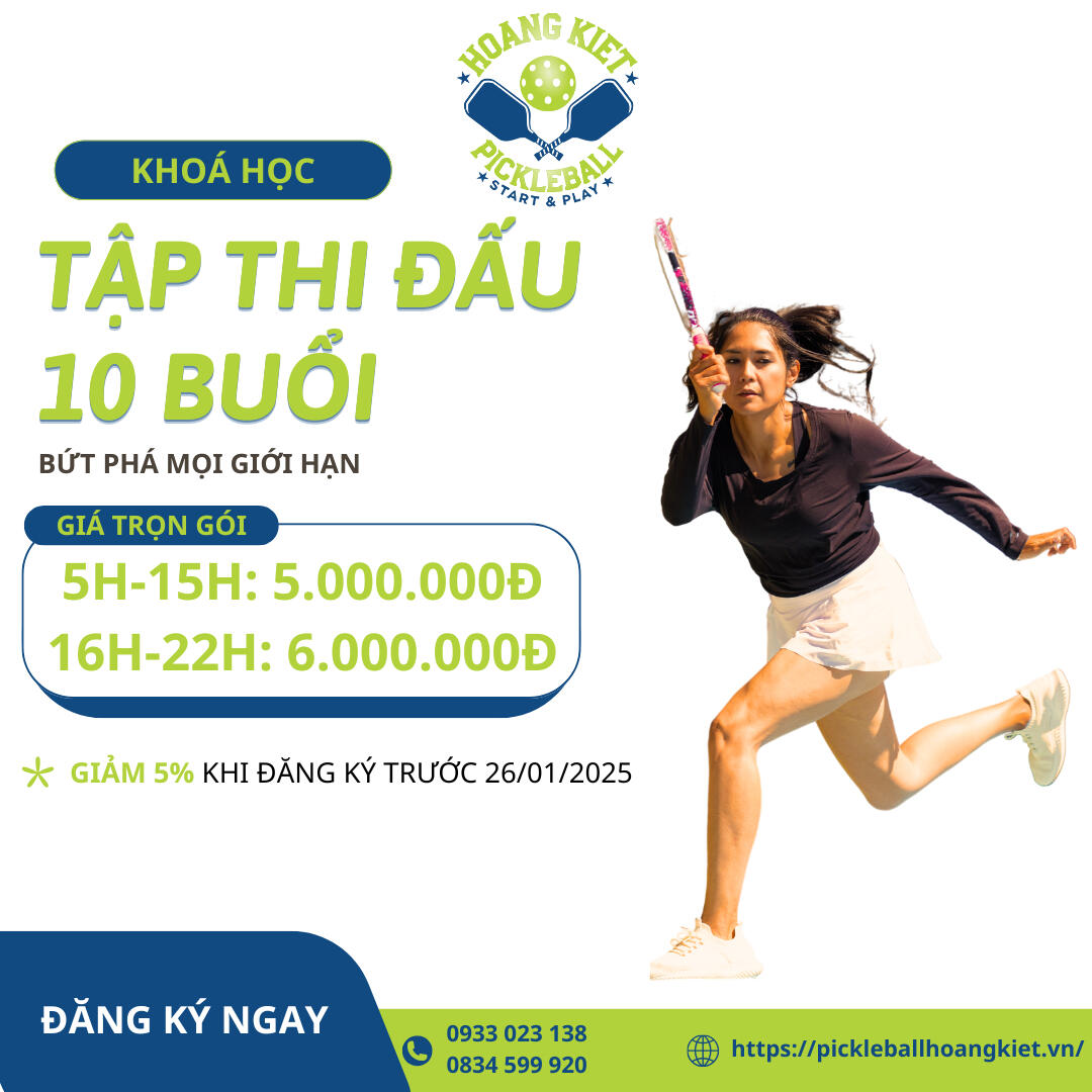 Tập thi đấu 10 buổi